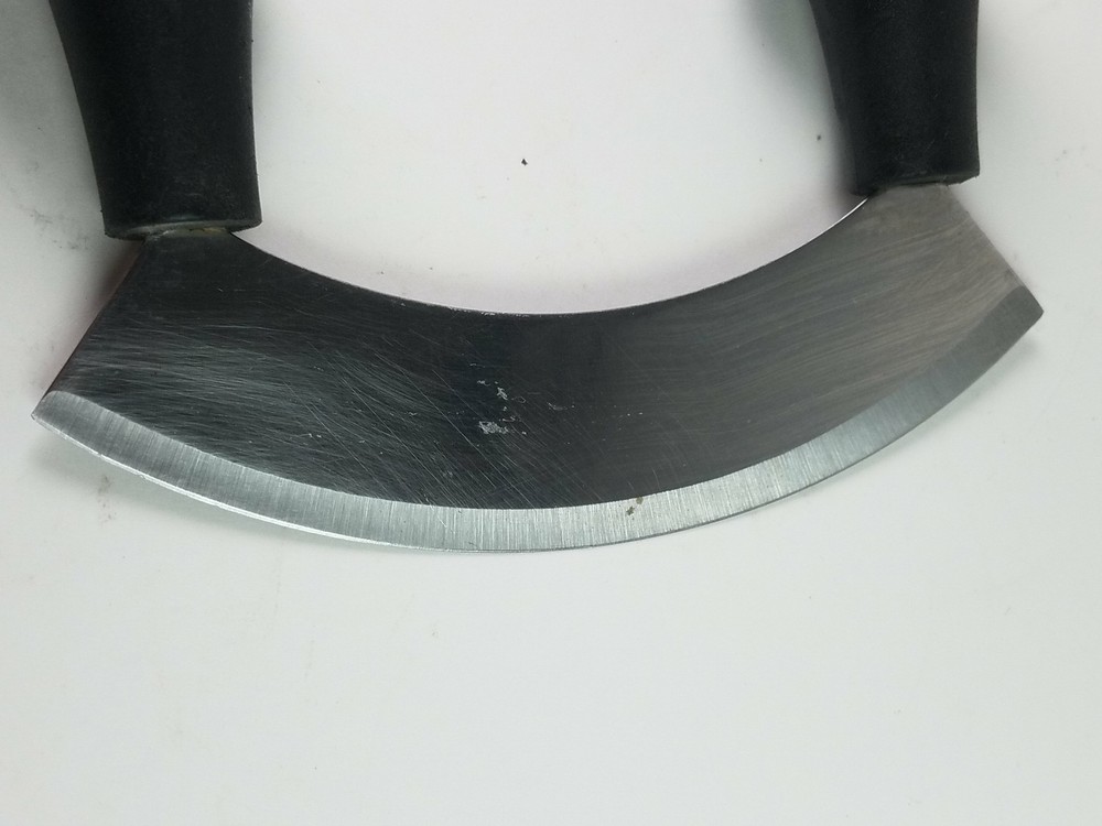 Chopper Mince Dice Slicer Cutter Black Double Handle