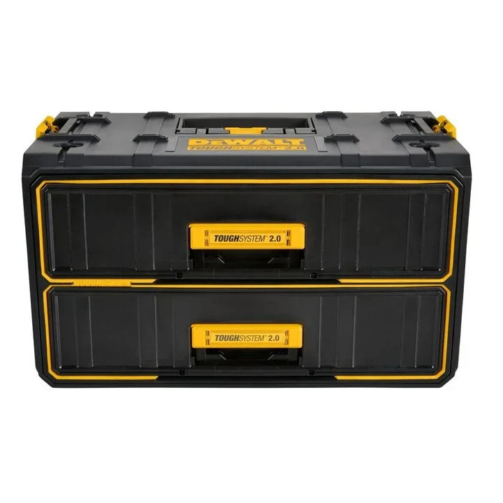 Dewalt ToughSystem 2.0 2 Drawers Tool Box - Multicolor (DWST08320)