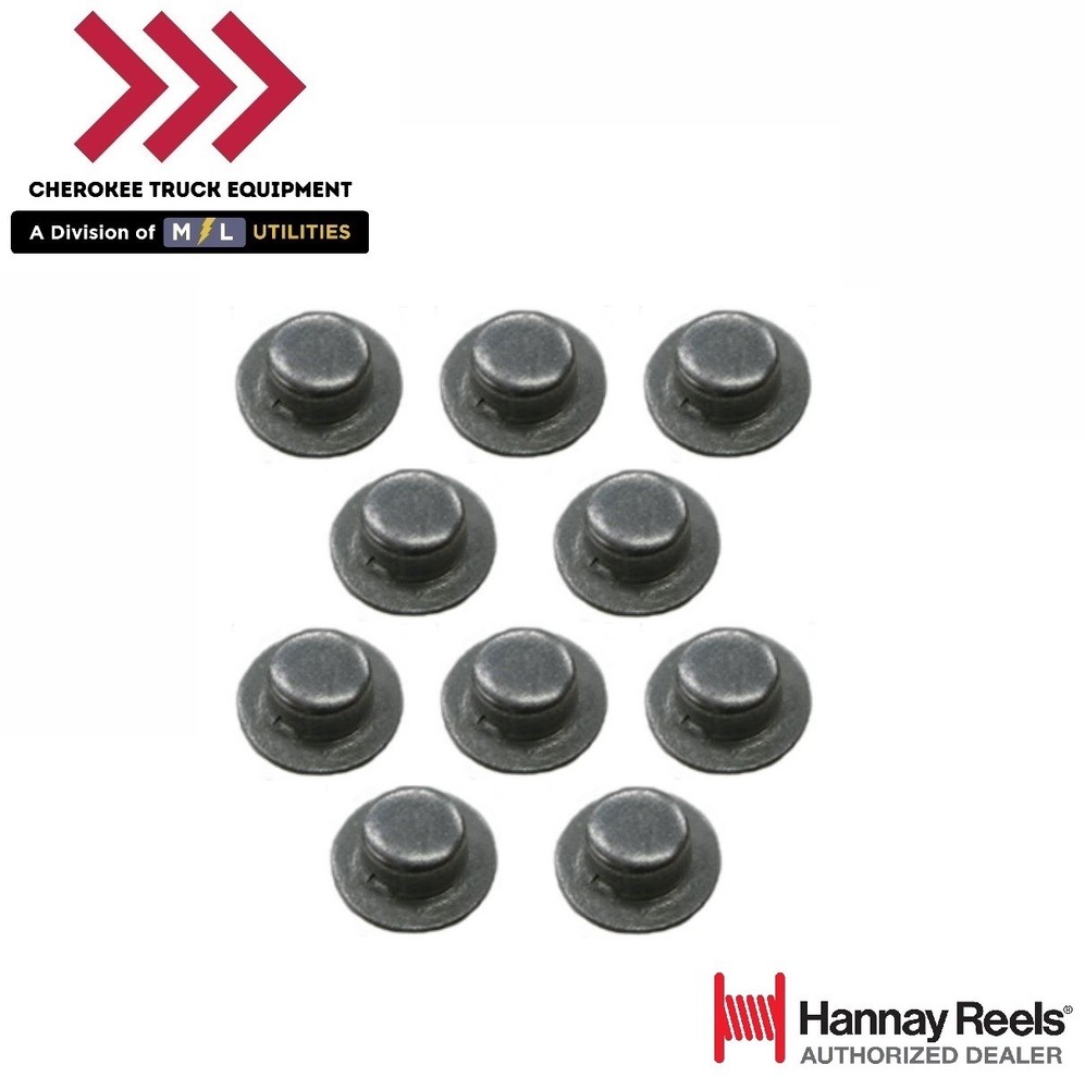 Hannay Reels 99 41.0062-KIT-10, Push Caps for Assembly "B" Roller on EPBGMB
