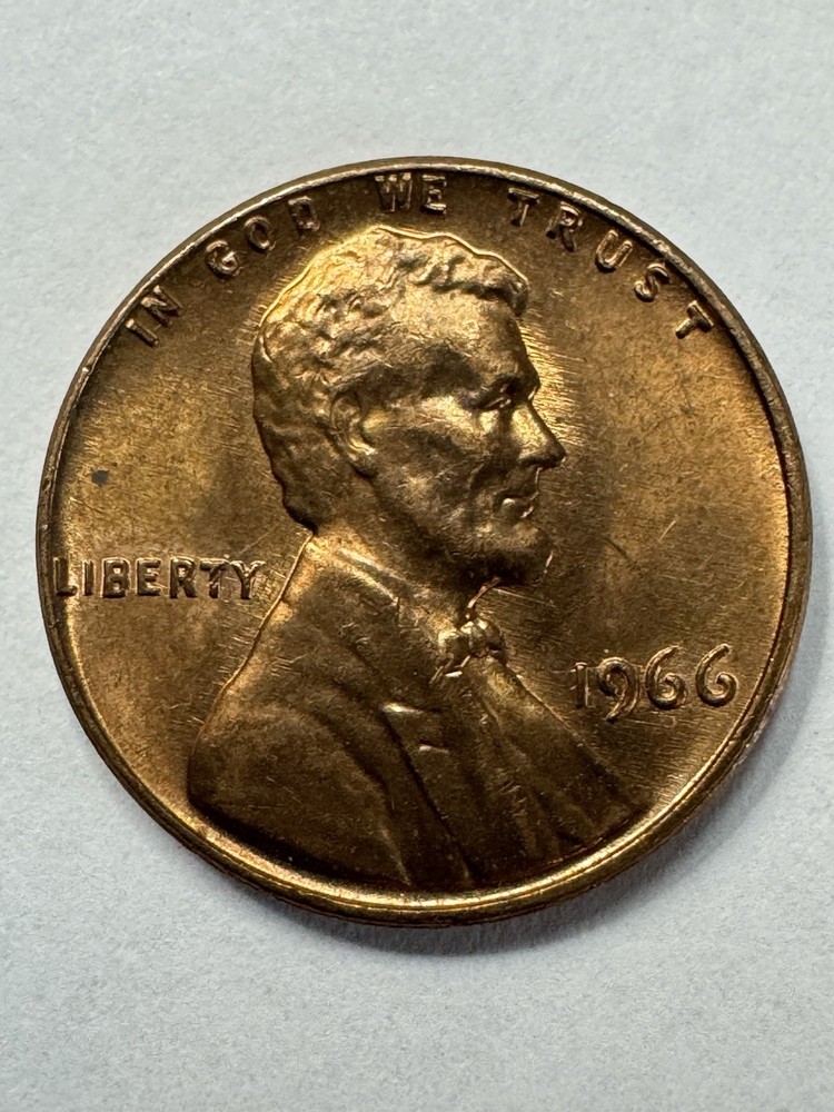 1966 Penny No Mint Mark With 3, Errors. Rare