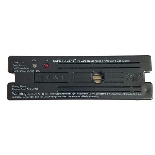 Safe T Combo Carbon Monoxide Propane Alarm Black Surface Mt