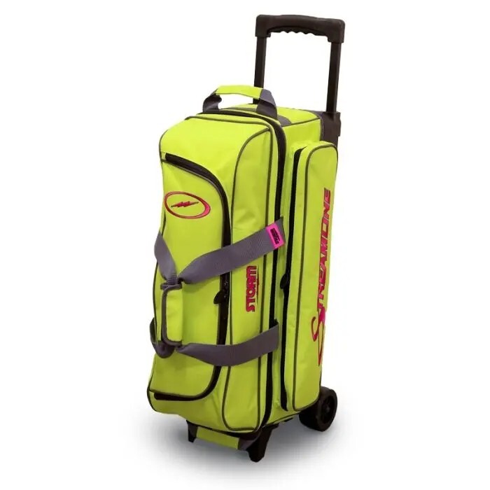 Storm Streamline Lime/Grey 3 Ball Roller Bowling Bag