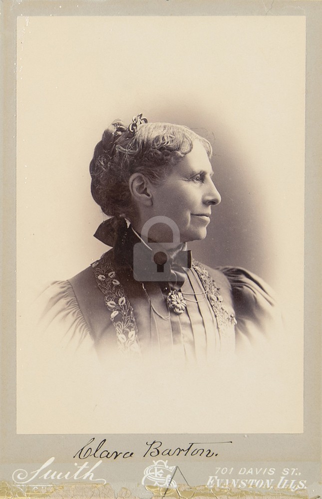 Clara Barton Signed Autograph RPPC Photo Postcard COPY