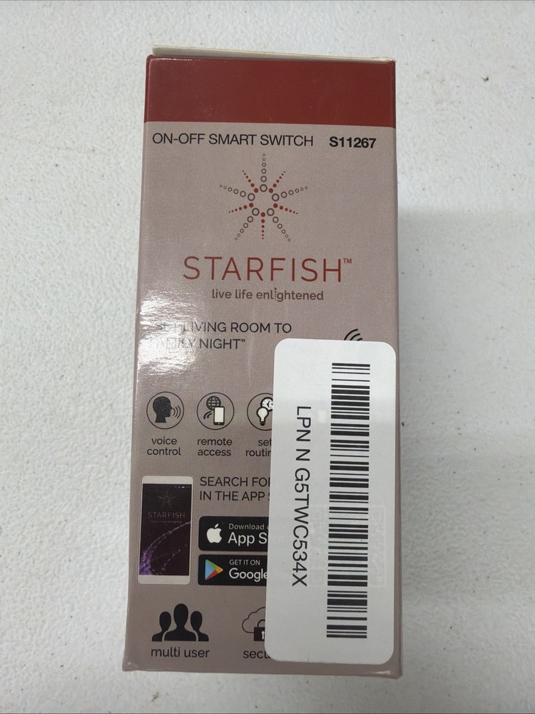 SATCO Starfish S11267 WiFi Smart In-Wall Light Switch – ECS