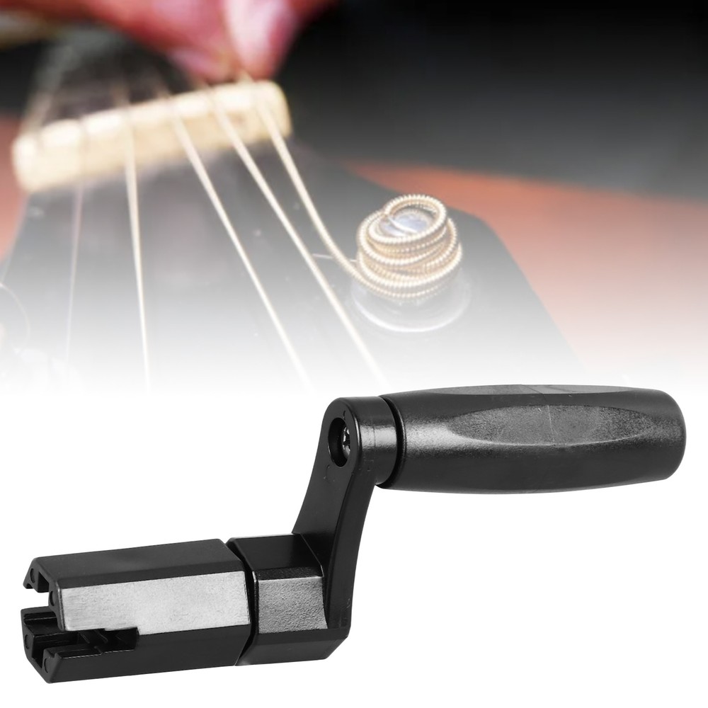 Guitar String Pegs Winder Multi Functional Ergonomic Quick String Changing T CHU