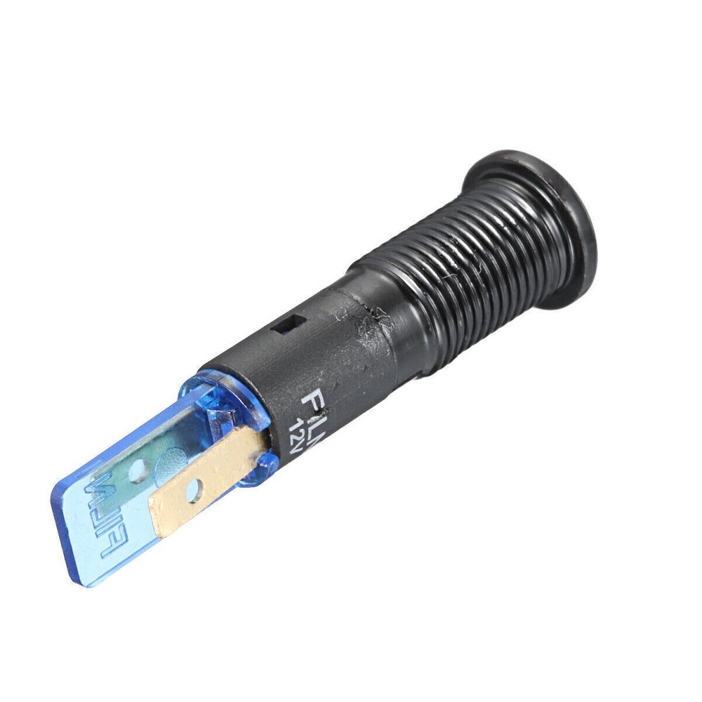 Car Boat 12mm LED Indicator Light Dash Dashboard Panel Warning Pilot Lamp