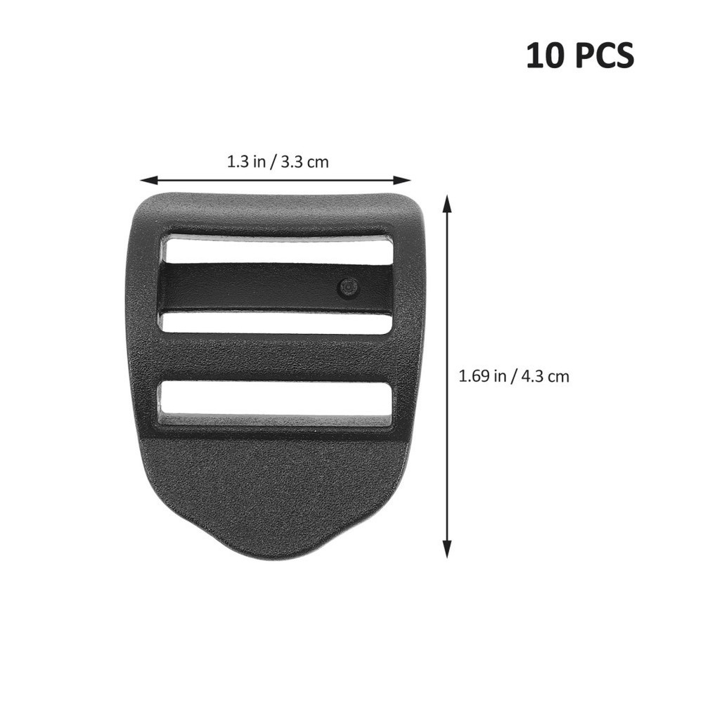 10 Pcs Boat Canvas Buckles Plastic Clips Shoulder Strap Adjustment