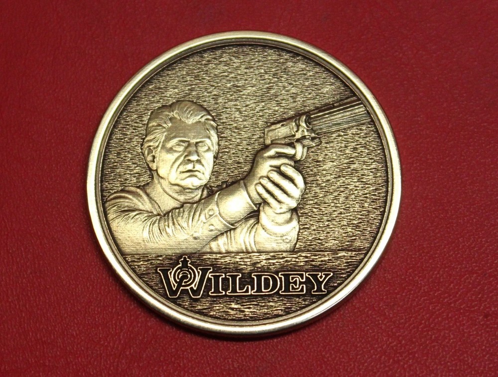 Wildey Death Wish Display Case Medallion / Coin