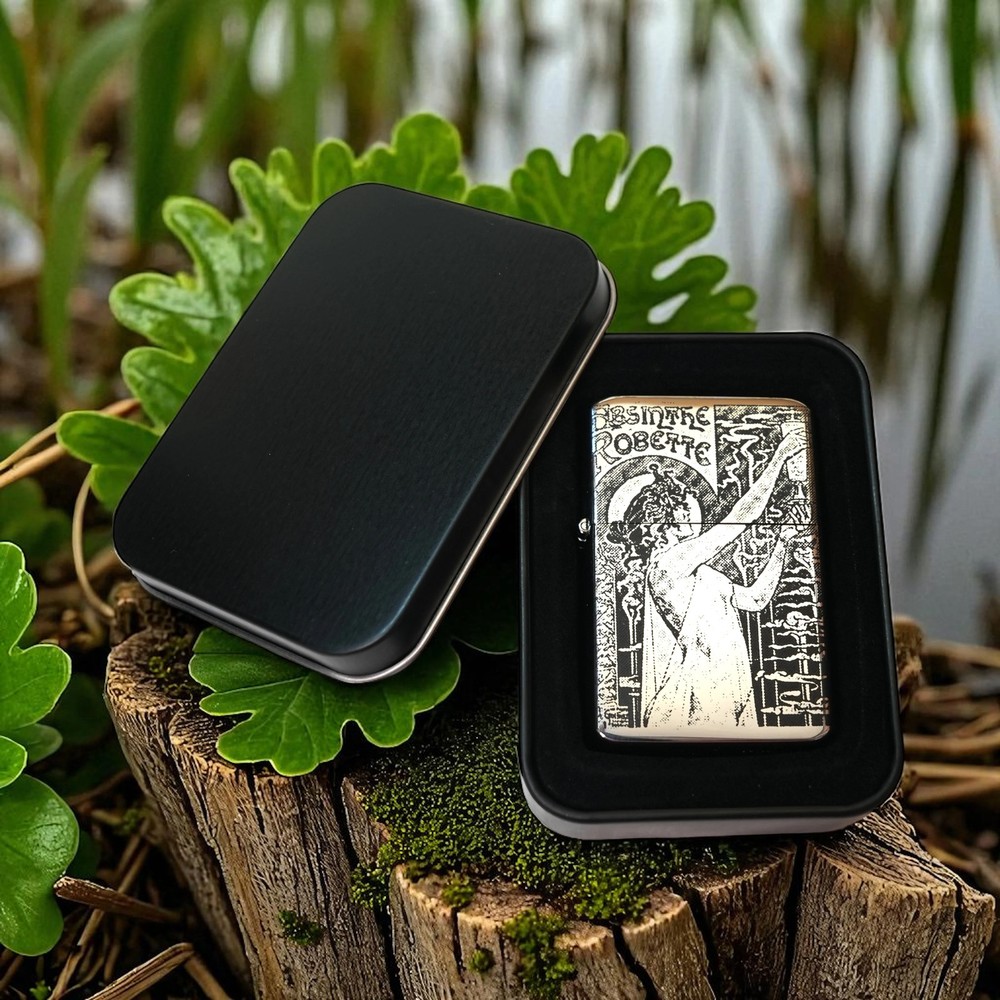 Lighter - Absinthe Robette High Polish Chrome