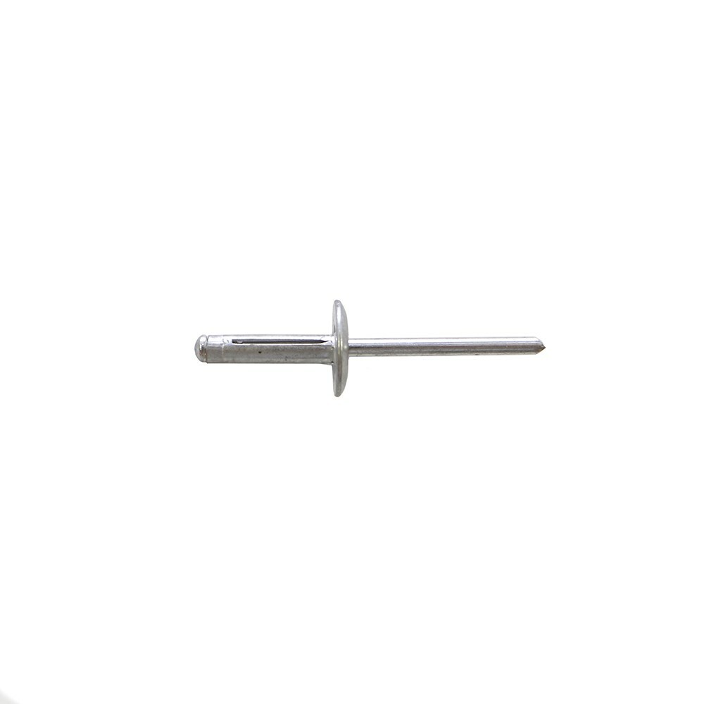 Box of 250 Exploding Mill (Silver) Finish 3/16" Dia. Large Head Aluminum Rivets