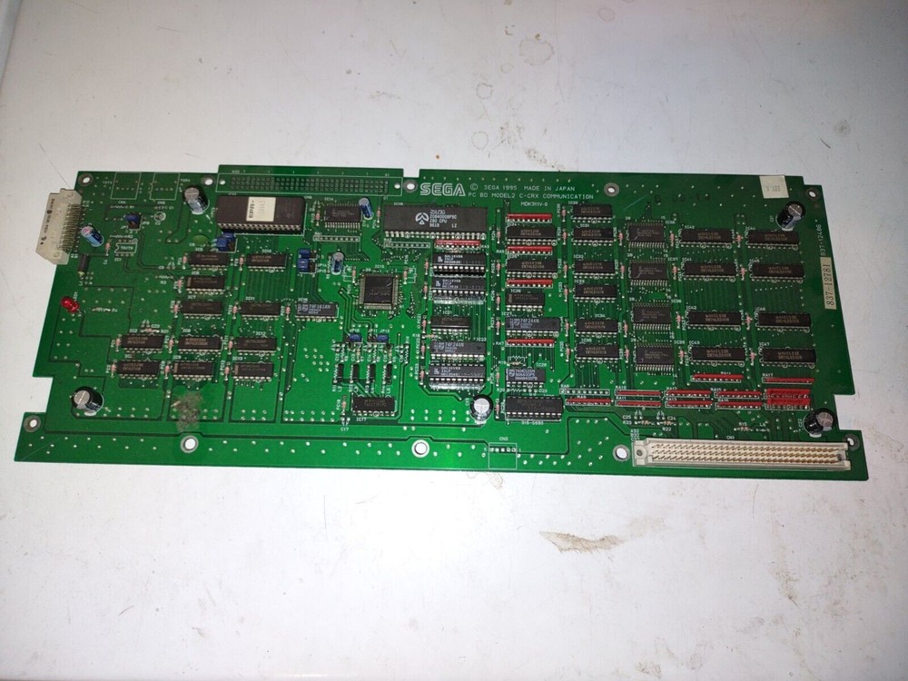 sega model 2c-crx arcade communications pcb #12