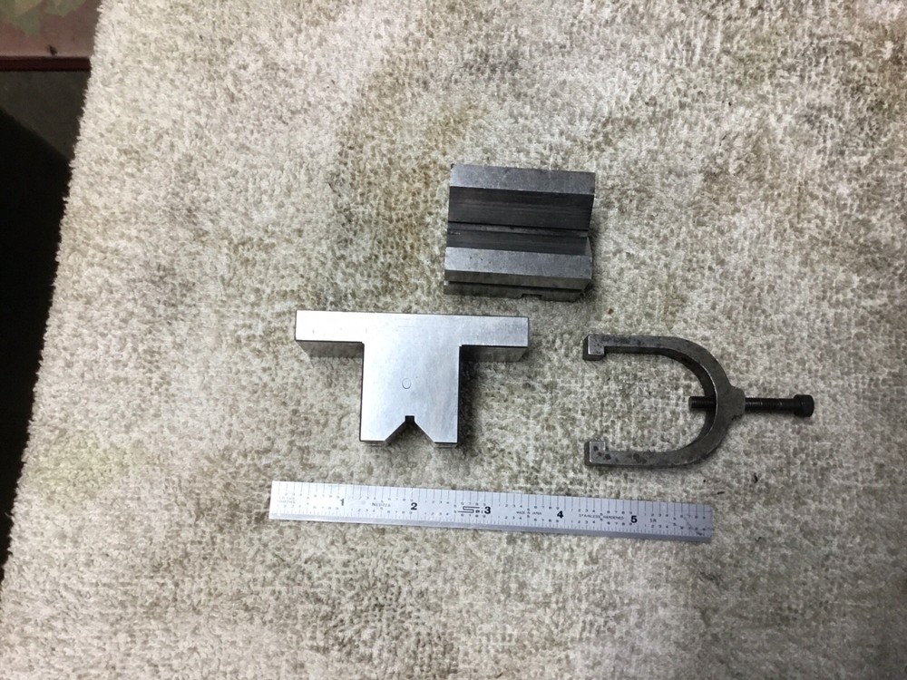Machinist V Block And Clamp