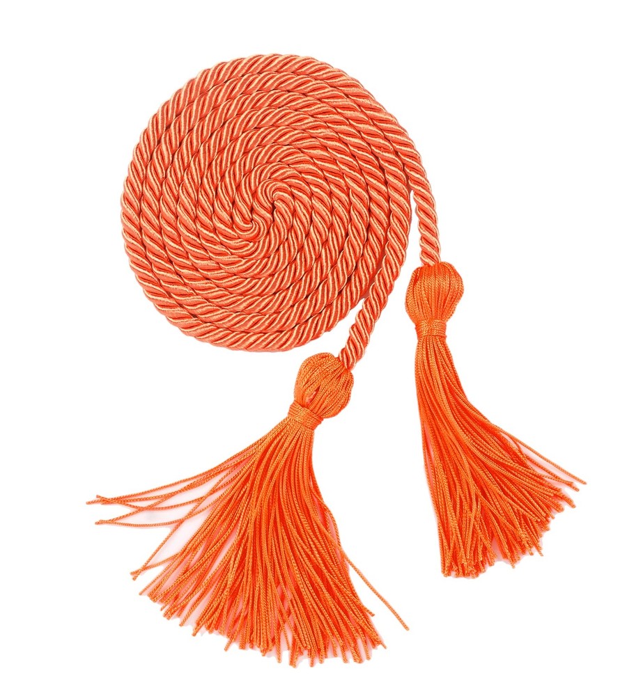Graduation Honor Cords 68" Long Orange