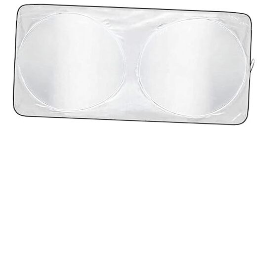 Car Sun Shade for Windshield, Reflective Windshield Medium (62" x 30")