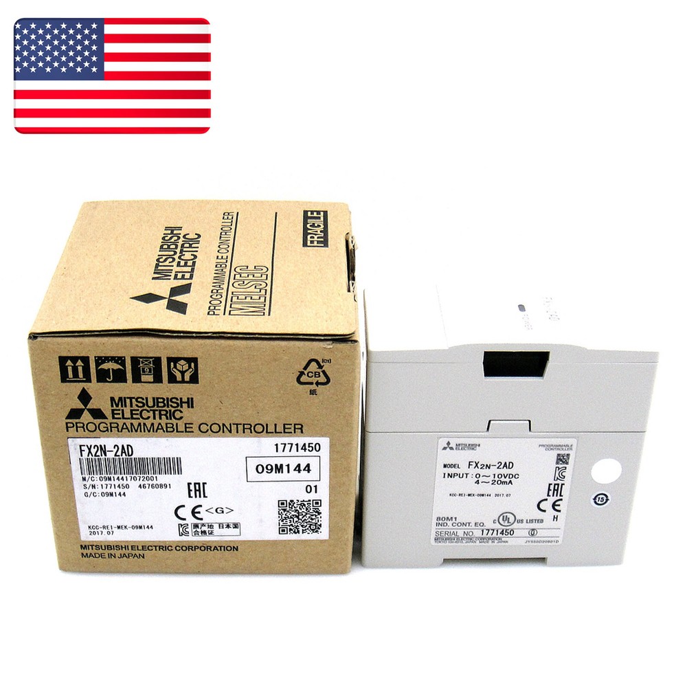 NEW Mitsubishi Melsec FX2N-2DA FX2N2DA Programmable Logic Controller - US Stock