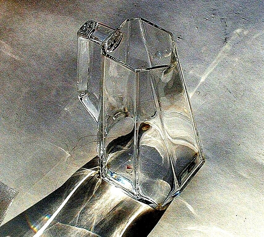 Colle Crystal Prisma Pitcher Carafe 9in Tall