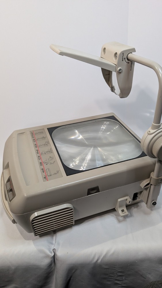 Apollo Concept 2210 Portable Overhead Projector Folding Tested Working