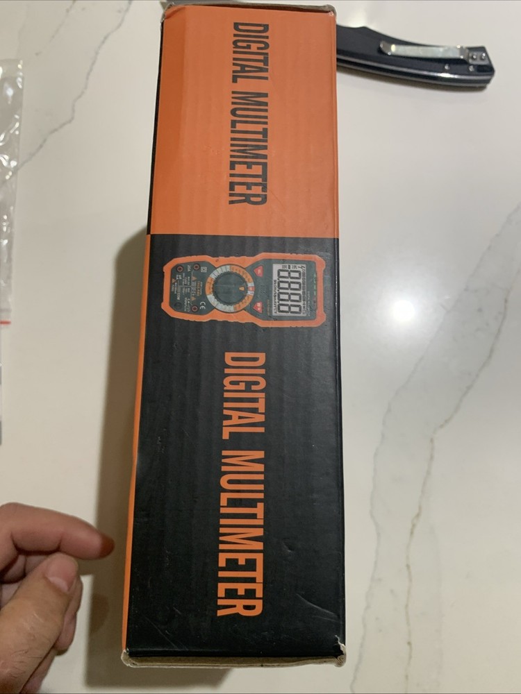 PM18C Digital Multimeter DC AC Voltage Current Tester Manual Range Backlight