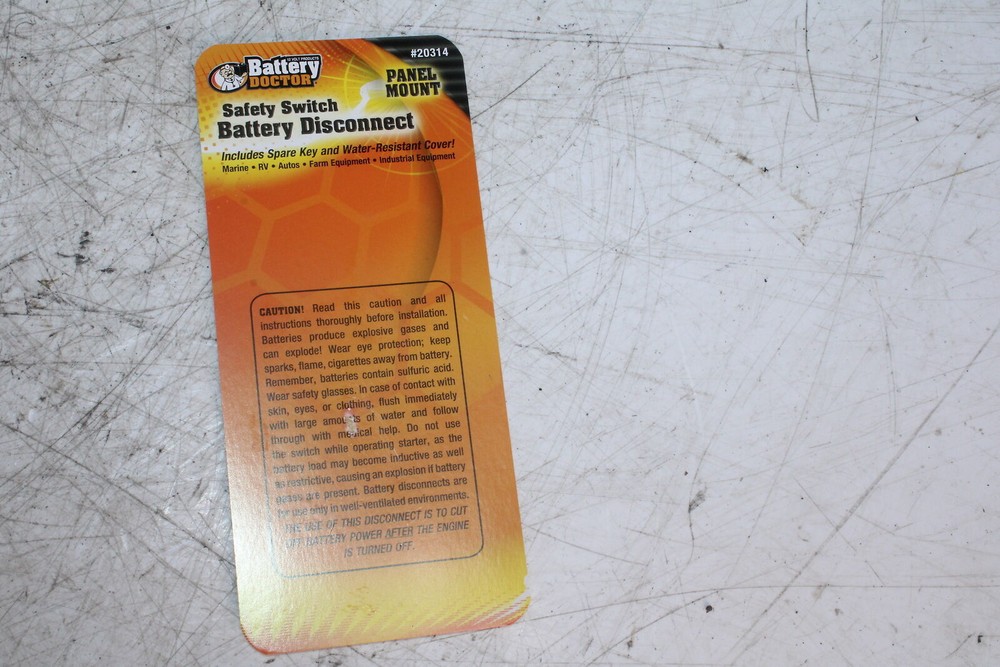Battery Doctor Kill Off Switch Button