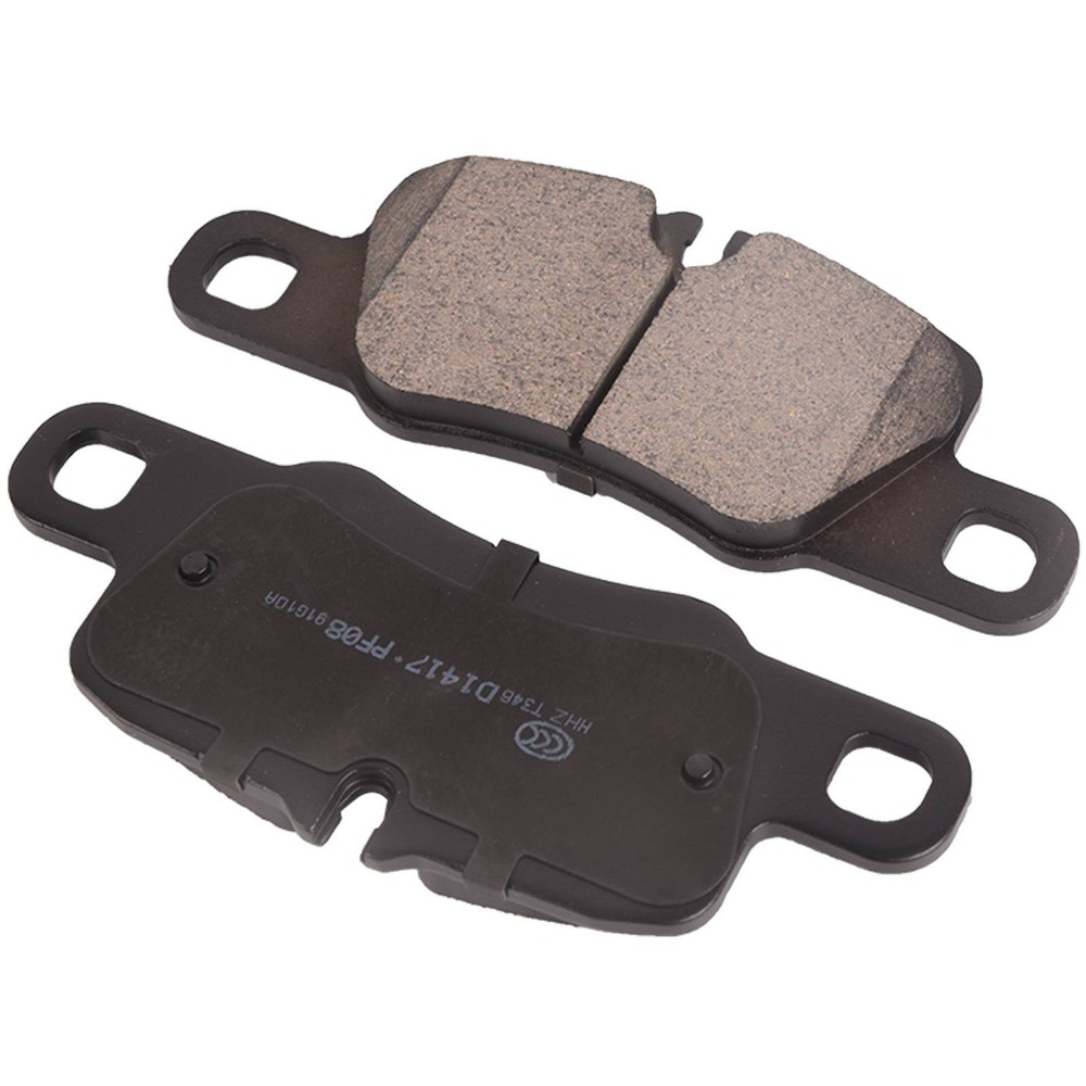 Front & Rear Ceramic Brake Pads Kit For 2010-2016 Porsche Panamera