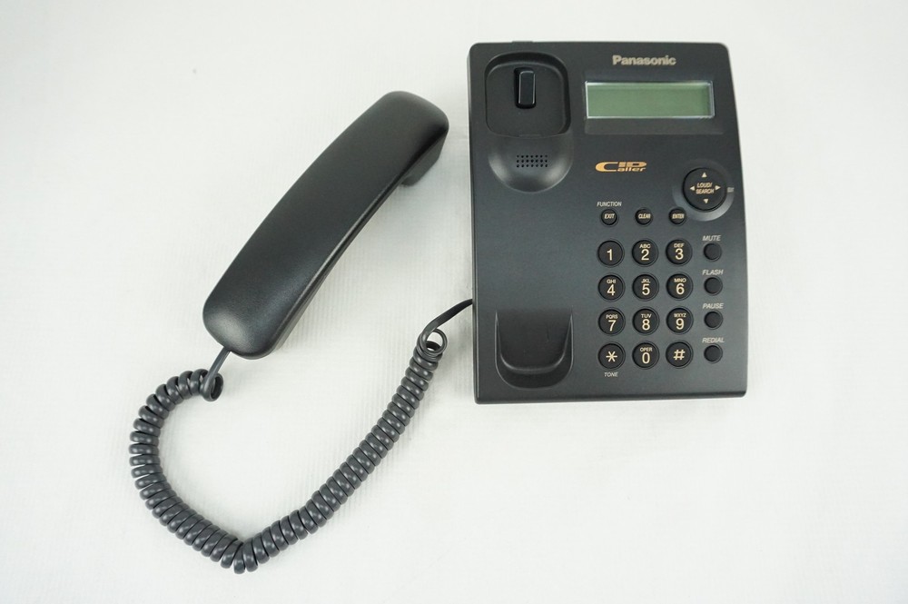 Panasonic KXTSC11B Caller ID Corded Telephone System