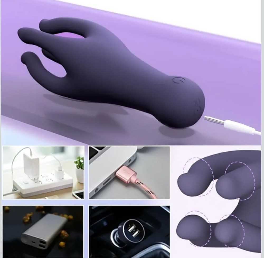 Powerful Multi-Speed Vibrating Massager Glans Trainer USB Rechargeable
