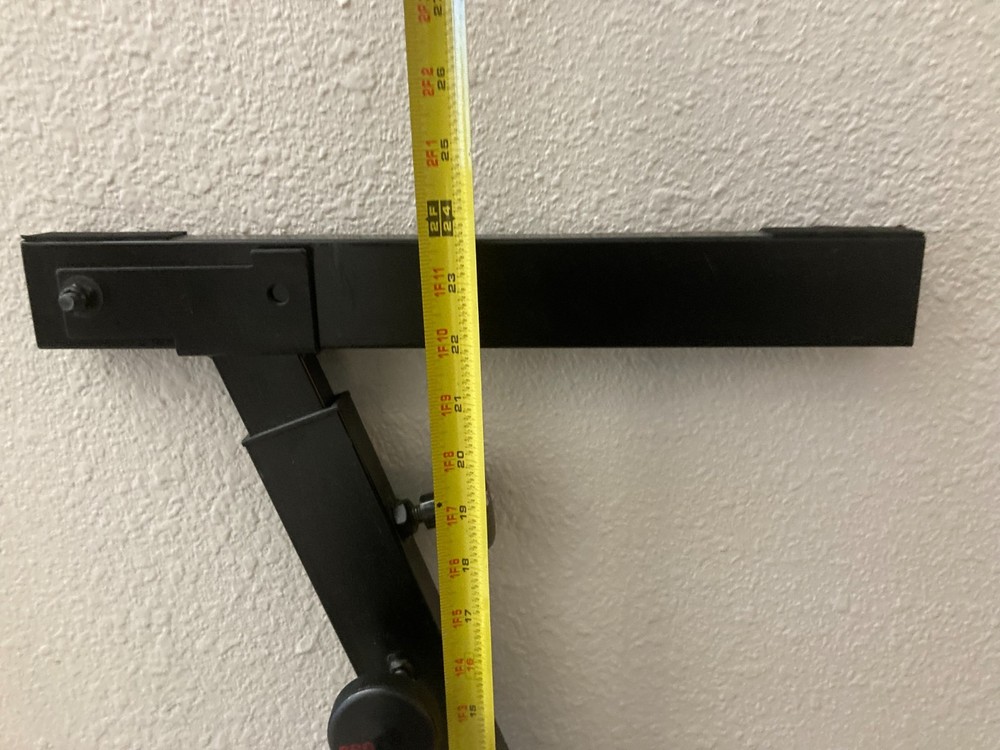 ProLine Adjustable Keyboard Stand Rack Mount Frame Heavy Duty Black