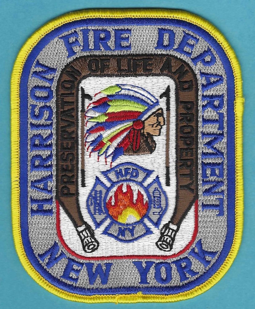 HARRISON NEW YORK FIRE RESCUE PATCH