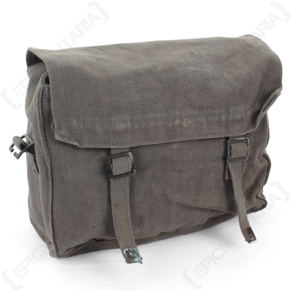Original British 37 Pattern Grey Heavy-Duty Canvas Small Pack