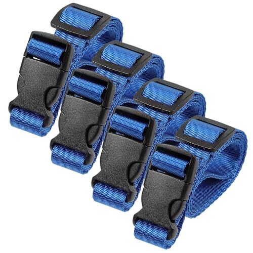 Utility Straps with Quick Release Buckle, Nylon Backpack Accessory Sleeping