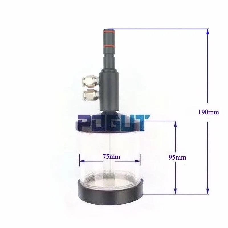 Powder Testing and Small Batch Testing Cup Unit for Manual Powder Coating Gun