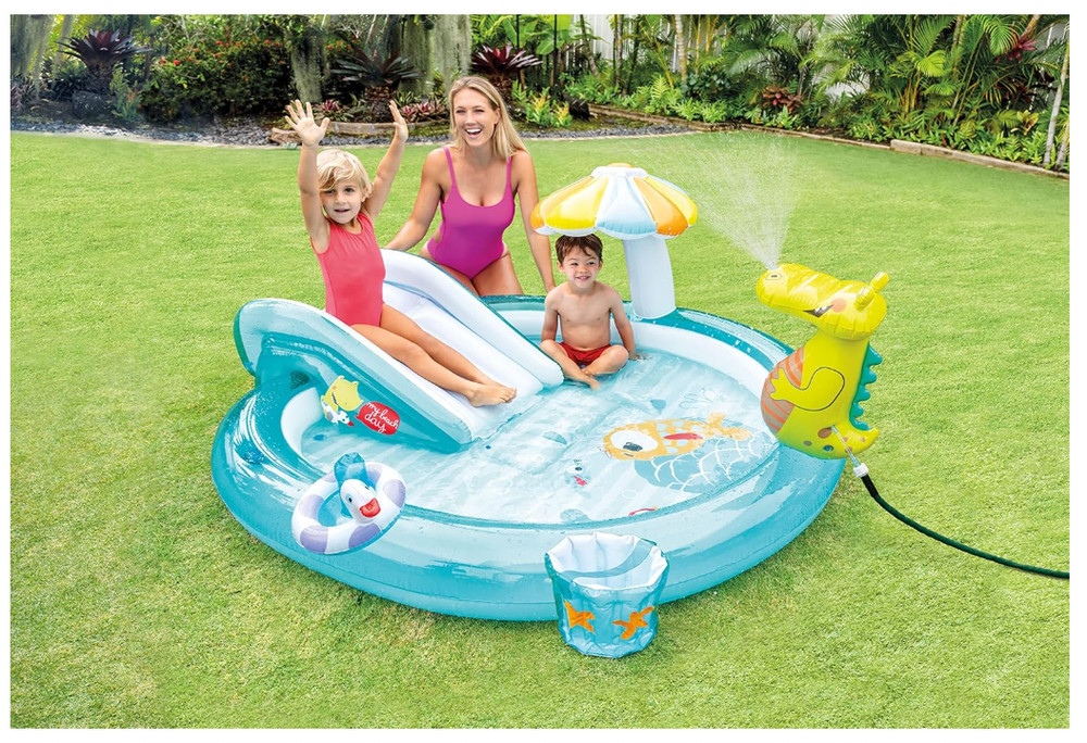 Intex Dino Splash Pool w/ Slide