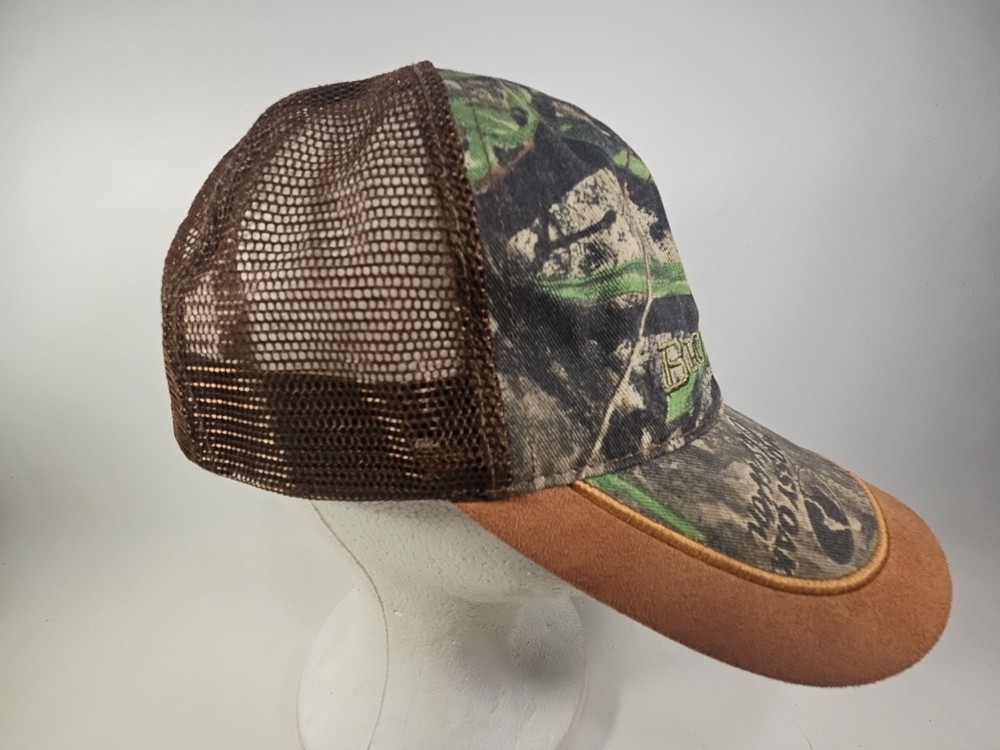 Browning Mossy Oak Hat Cap Camo Mesh Adjustable