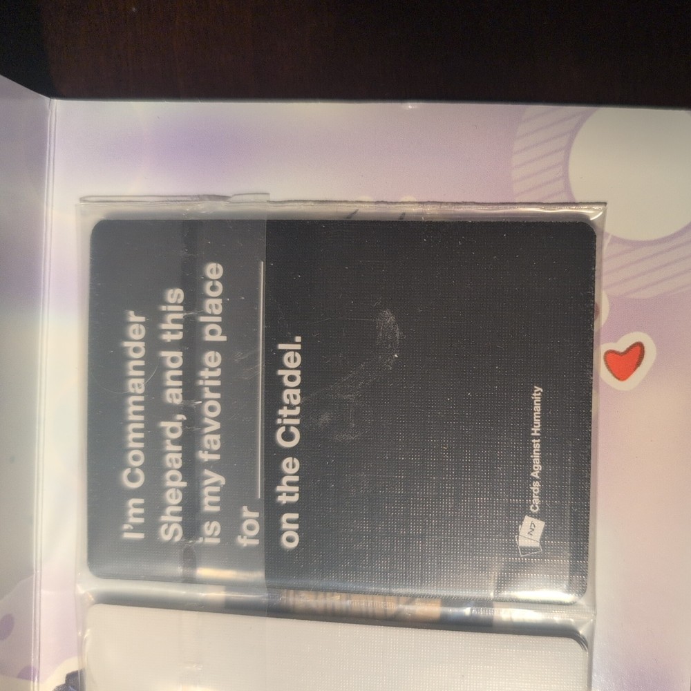 MASS EFFECT Cards Against Humanity NEW