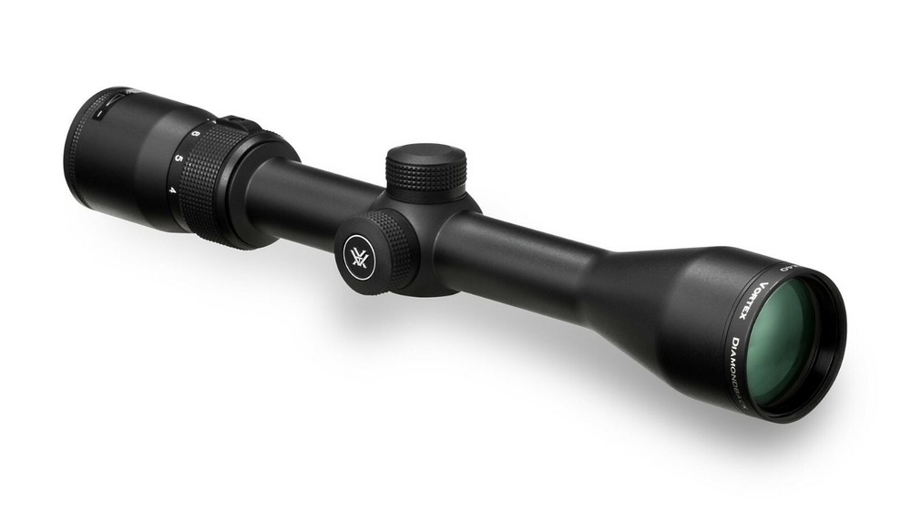 Vortex Diamondback 4-12x40 Riflescope Dead-Hold BDC MOA w/Camo Forest Hat Bundle