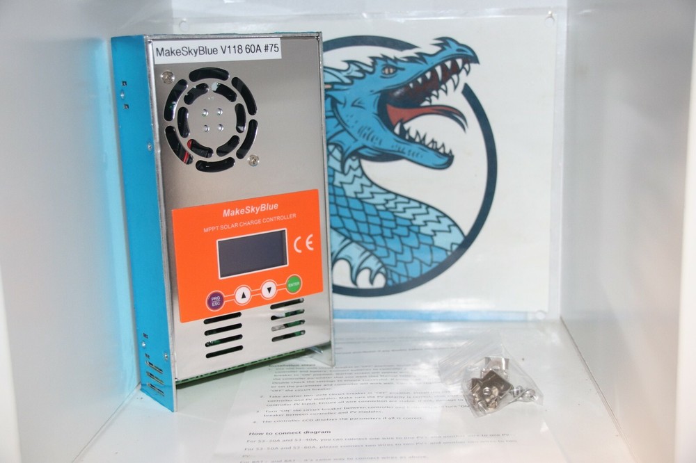 Off Grid Solar Charge Controller 60A MPPT Compact Efficient WITH FREE CONSULTING