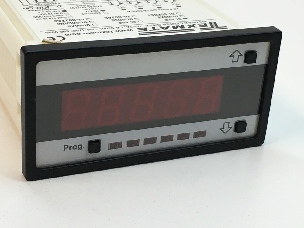 Texmate DI-50E Digital Panel Meter 0-5AAC, 0-100.00 Display