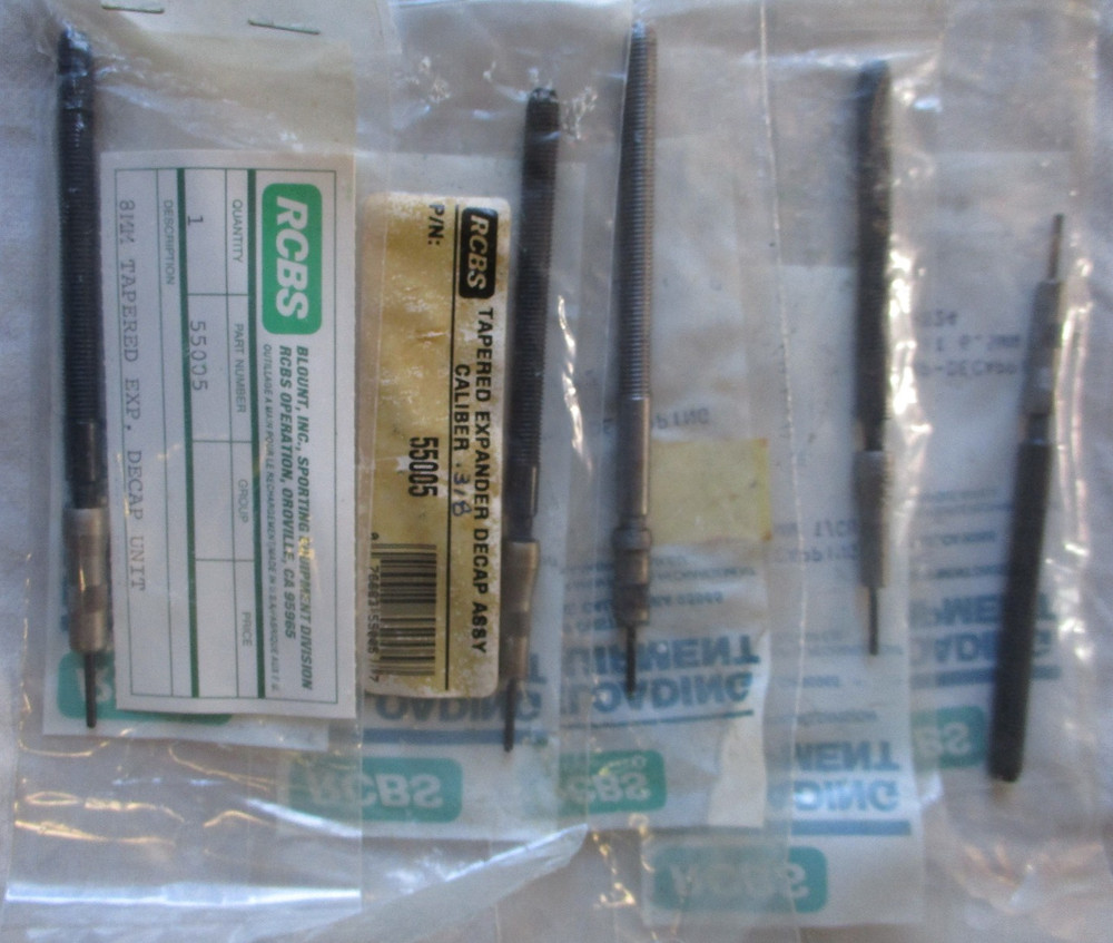RCBS Expander Decapping Unit Various
