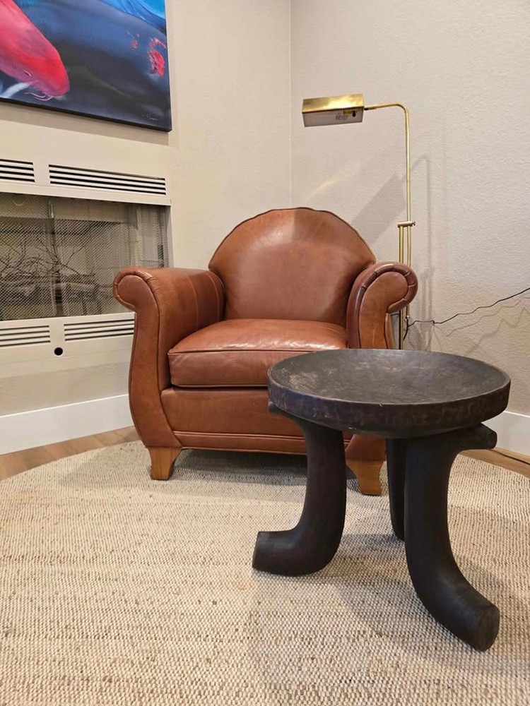 Antique Ethiopian Three-Legged Stool