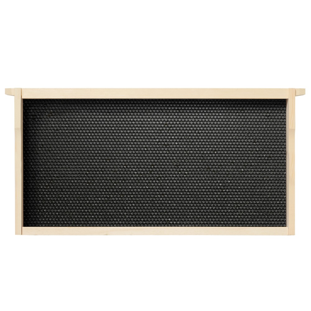 100% Beeswax Beehive 10 Frame Add-On Super, 10 Deep Frames Langstroth Beekeeping
