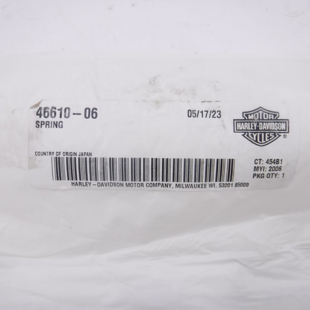 OEM Harley-Davidson 46610-06 Front Fork Assembly Spring