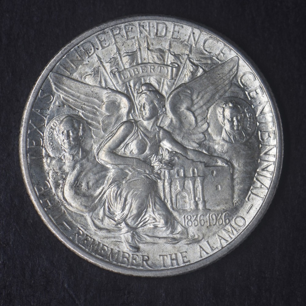 1936 "HIGH GRADE" Texas Silver Half Dollar COINGIANTS -