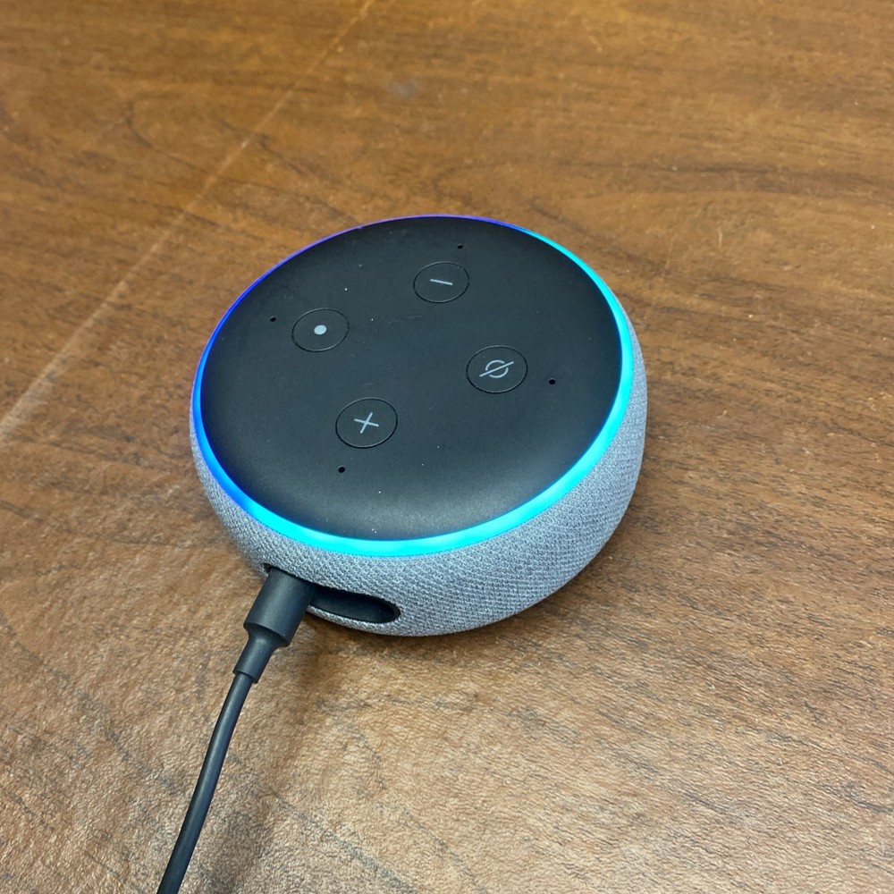 Amazon Echo Dot 3rd Gen Smart Speaker - Heather Gray (D9N29T)