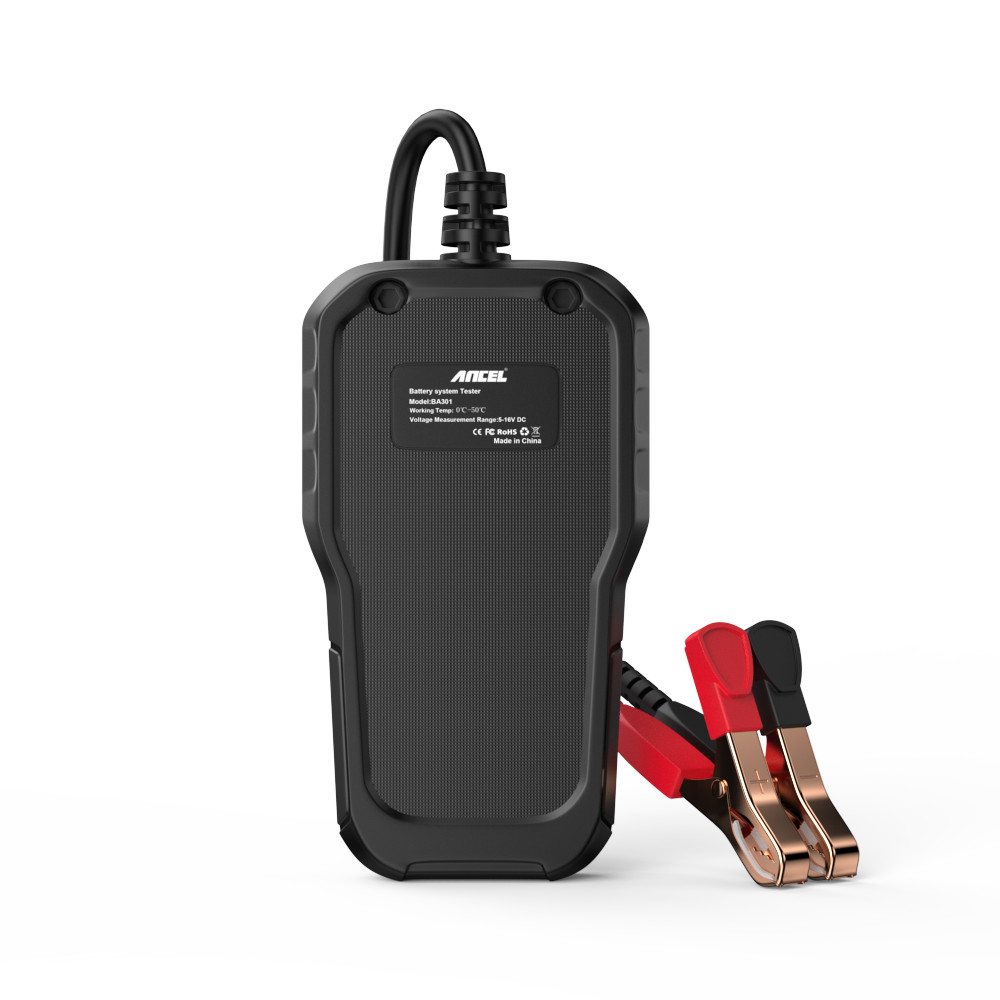 ANCEL BA301 Auto Battery Tester Analyzer 100-2000 CCA Cranking Charging System