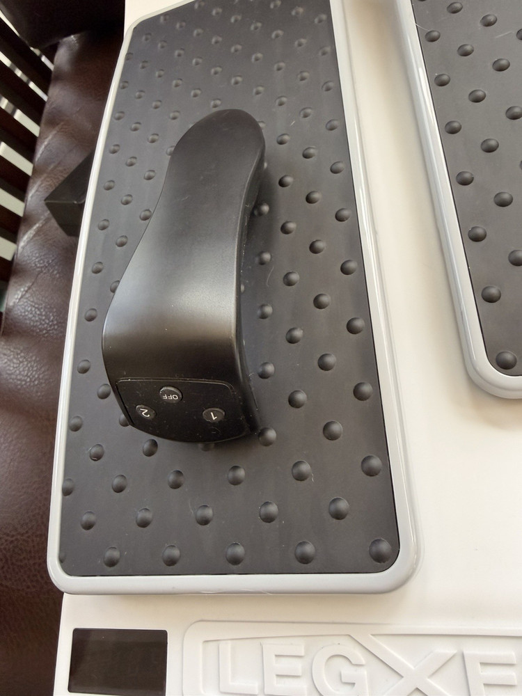 LegXercise Pro Motorized Leg Activator Machine with REMOTE And Adapter - White