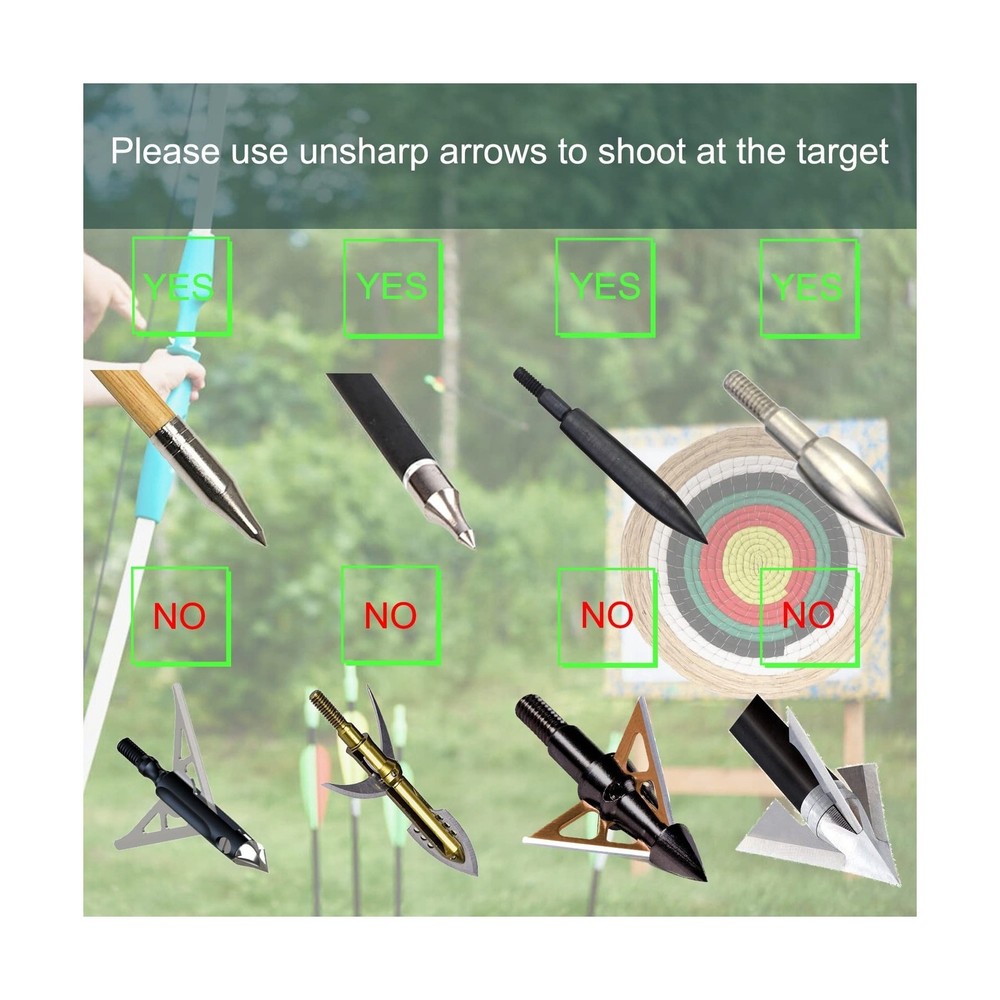 Archery Targets Straw Solid Hand-Made Archery Target for Recurve Bow Compound...