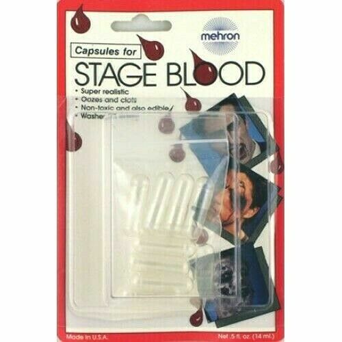 Mehron Blood Capsules 12ct. Empty