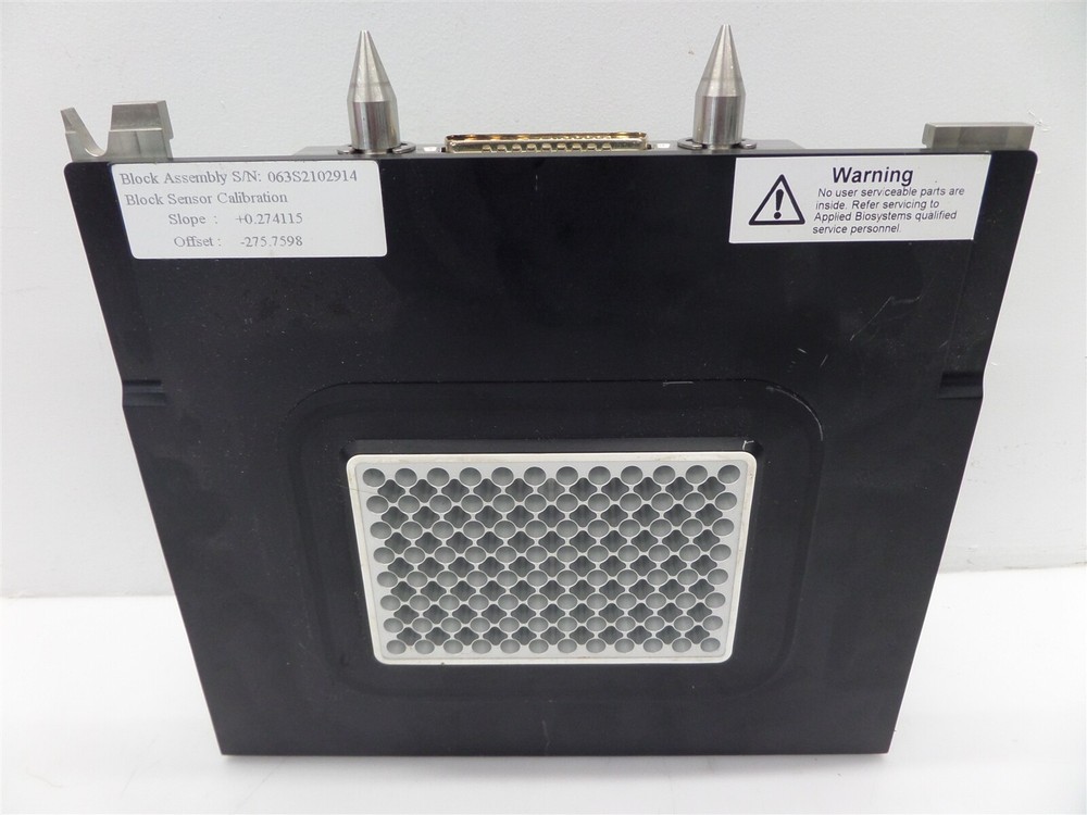 Applied Biosystems 4316592 96 Well Block Accessory Assembly