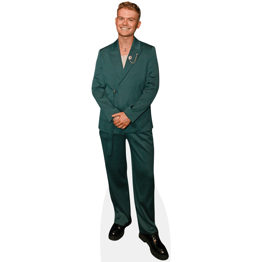 Max Balegde (Green Suit) Mini Size Cutout