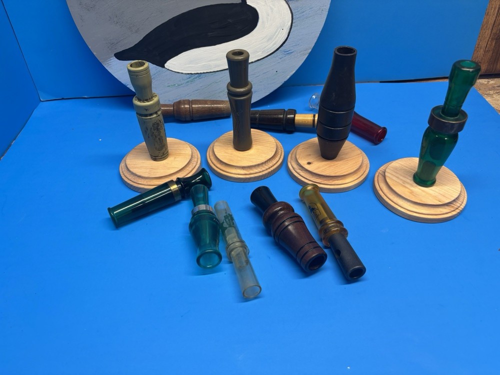 4 - Circle Style Game/ Duck Call Stands D15